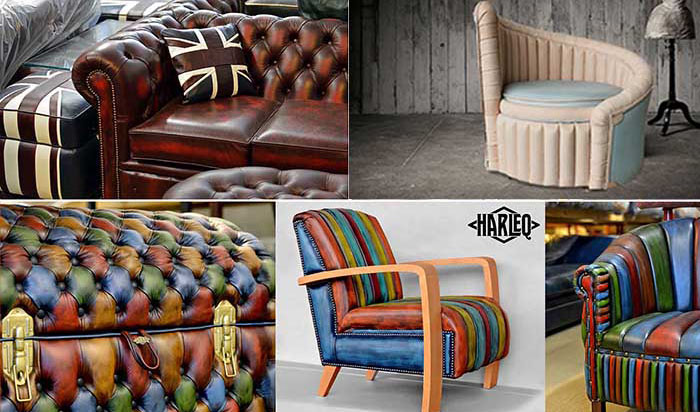 modern design bespoke chesterfield su misura