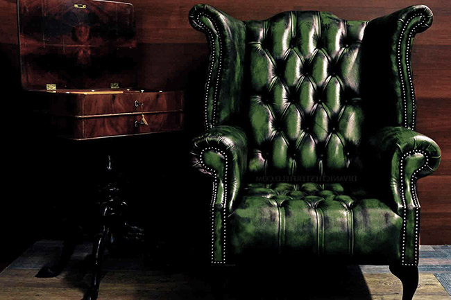 poltroncina chester byron chesterina originale inglese in pelle