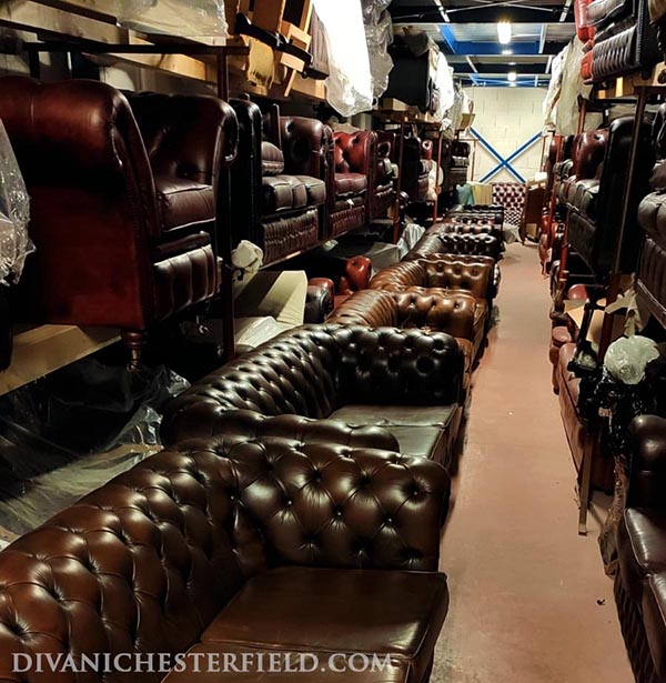 divani poltrone chesterfield vintage usati originali inglesi pelle